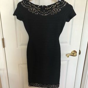 Herve Leger Black Bandage dress size xs